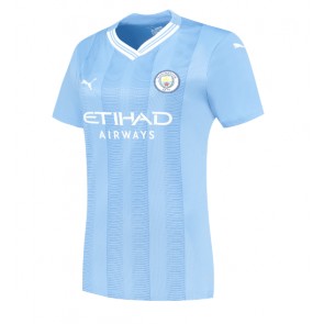 Manchester City Primera Equipación Mujer 2023-24 Manga Corta